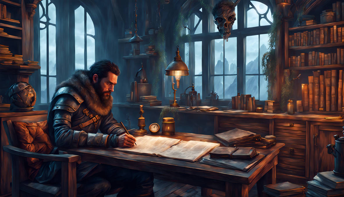 Writer by Lady-Ash2 on DeviantArt