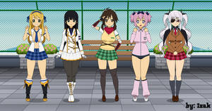 Senran Kagura Hanzo Girls for Kisekae