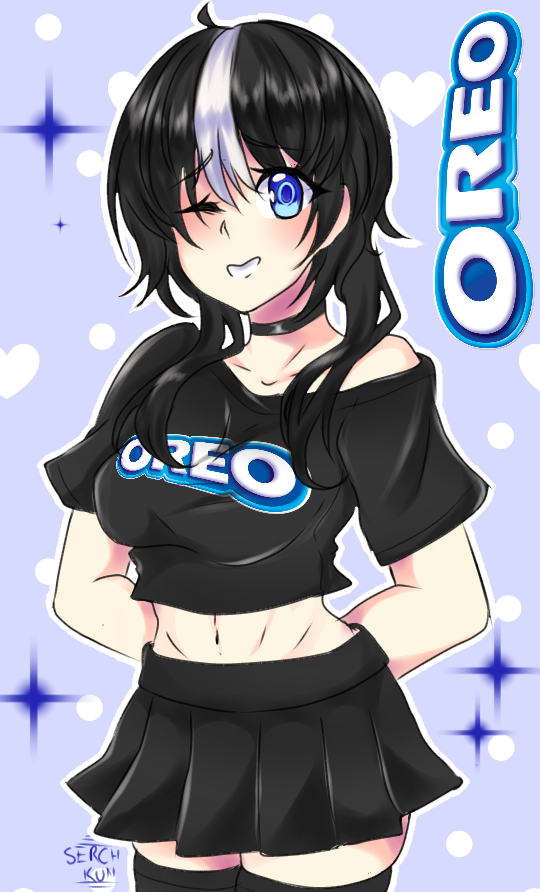 Oreo Girl [oreo cookies] by serch-kun on DeviantArt