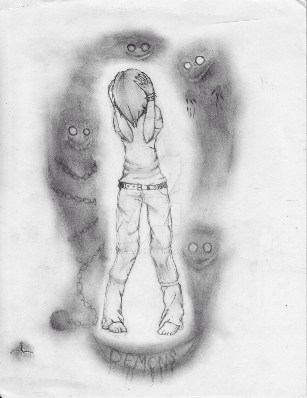 Как нарисовать своего внутреннего демона инструкция Как нарисовать своего внутреннего демона инструкция