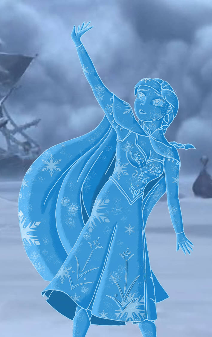 Anna Cold Anna Frozen in Ice - Colored by GDkitty on DeviantArt