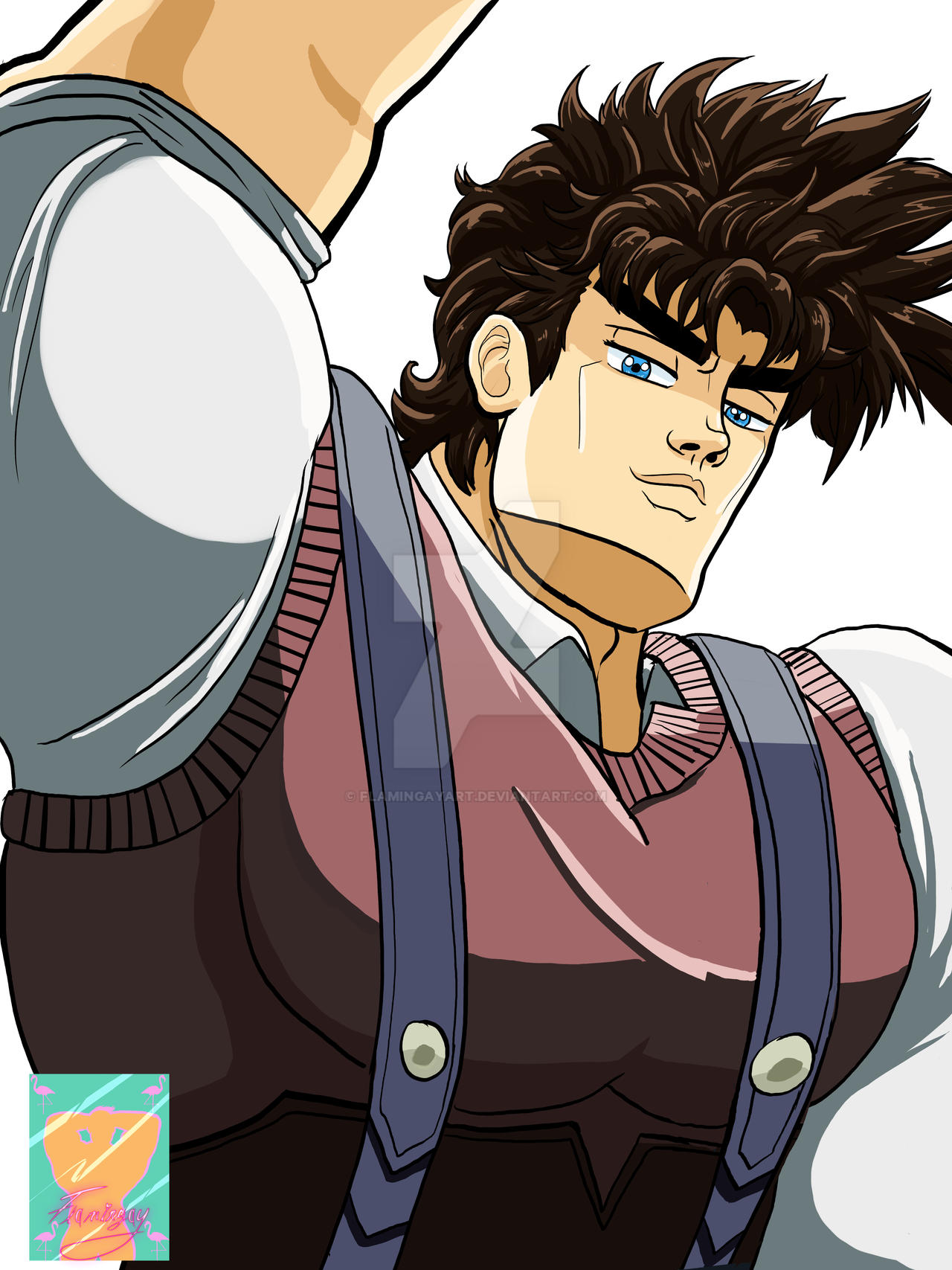 Young Joseph Joestar By Flamingayart On DeviantArt young-joseph-joestar-by-flamingayart-on-deviantart