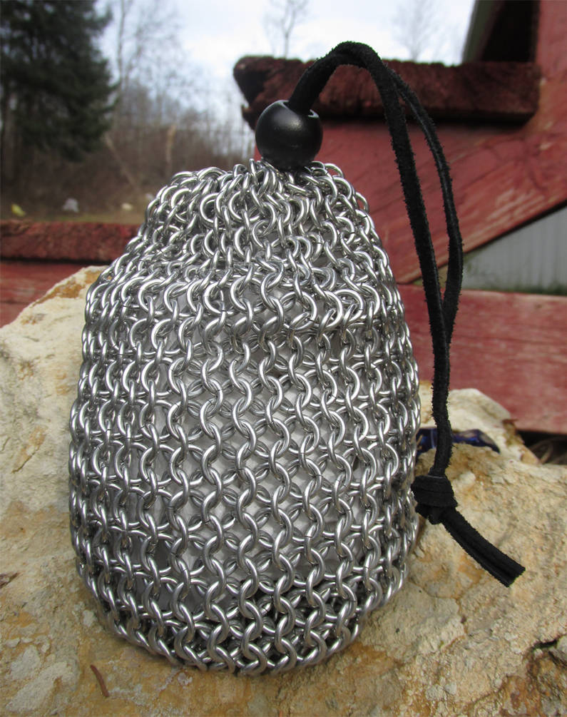 Premium Anodized Aluminum Chainmail Pouch by KBOConcepts on DeviantArt