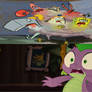 Spike's Reaction to SquidBob TentaclePants Ending