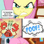 Fluttershy Banishes Mr. Krabs to the Shadow Realm
