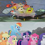 The Mane 6 are Shocked at SBTP Ending