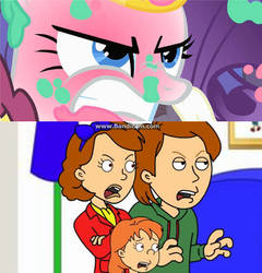 Rarity Hates HS' Boris, Doris and Rosie