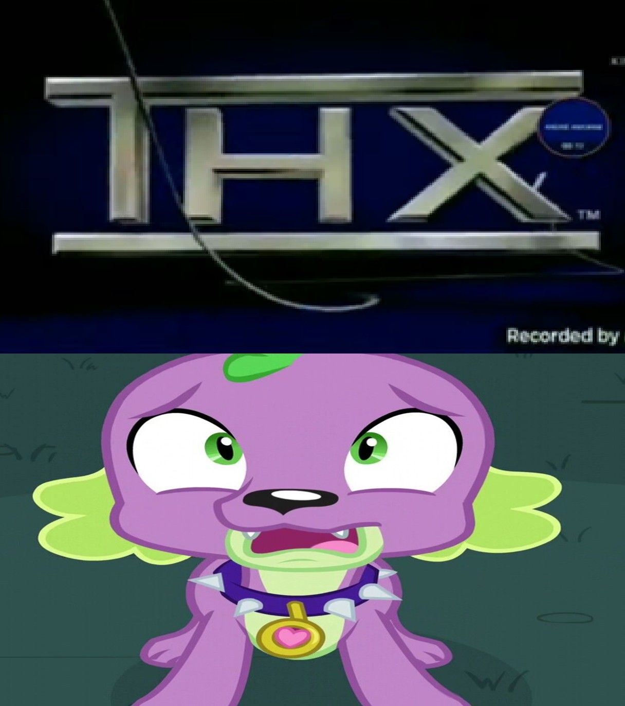 Thx Sc. Read Deviantart Spike Got Scared of THX Logo by questphillips on DeviantArt