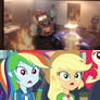 Applejack and Rainbow Dash Reacts to Rod's Death