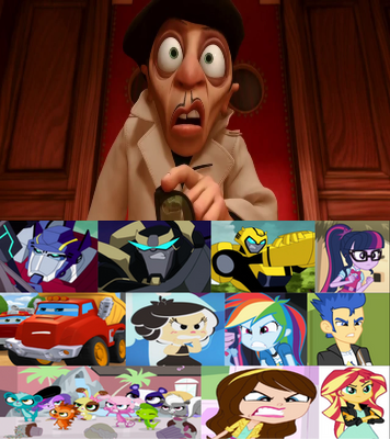 Hasbro Characters are Angry at Chef Skinner