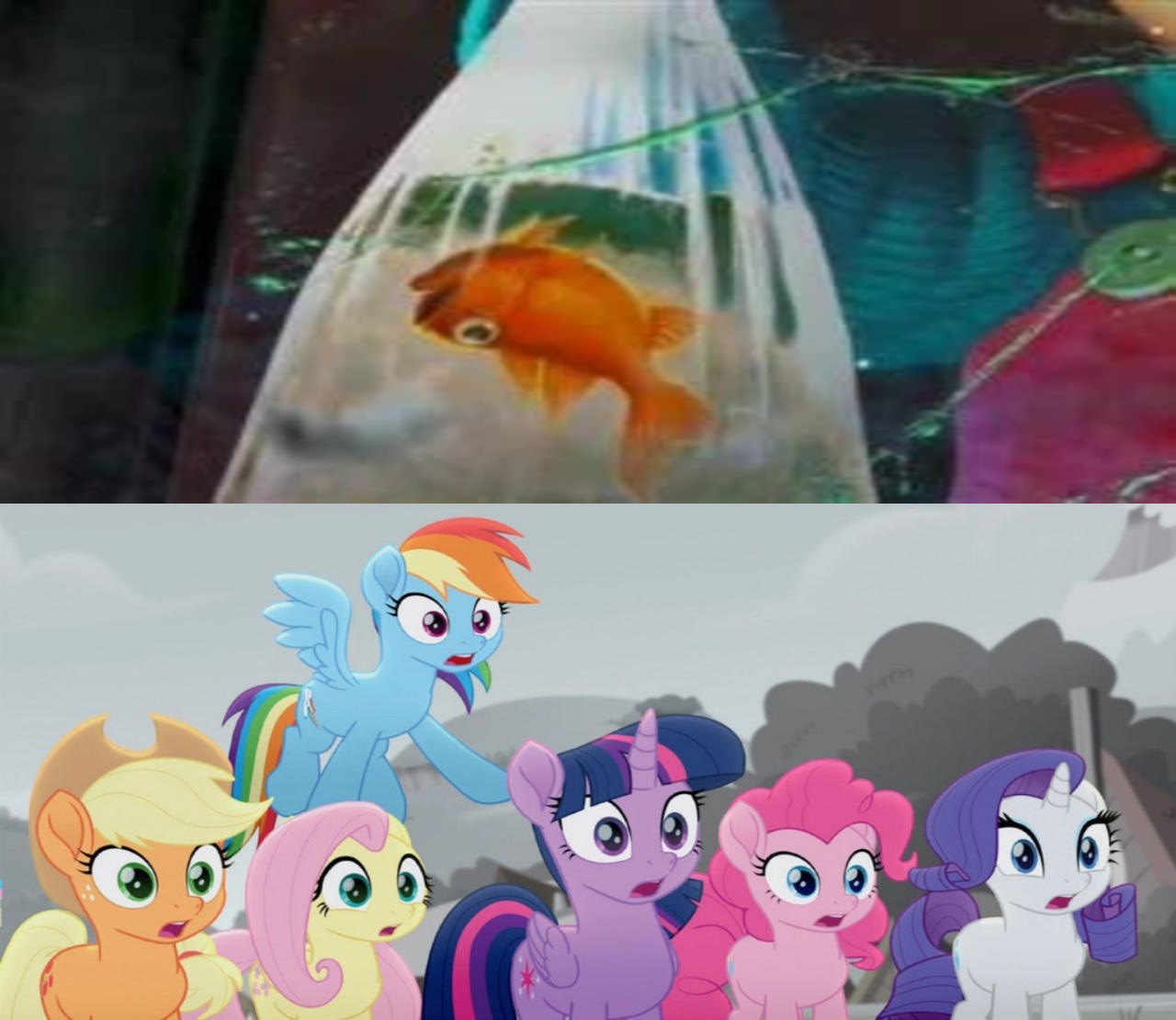 Mane 6 Shocked at Chuckles' Death