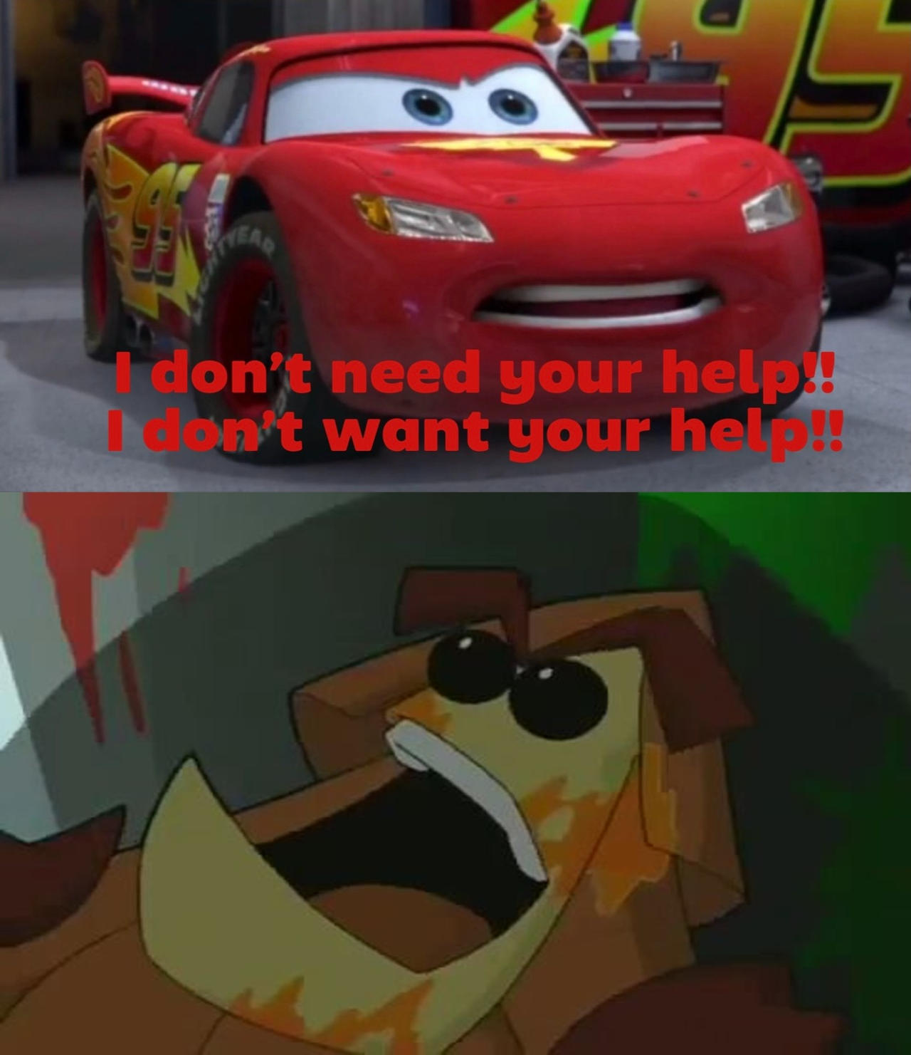 Lightning McQueen Doesn't Need Apex's Help