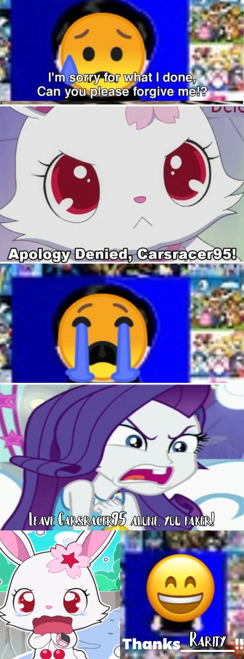 Rarity Saves Carsracer95 from Giorgos91