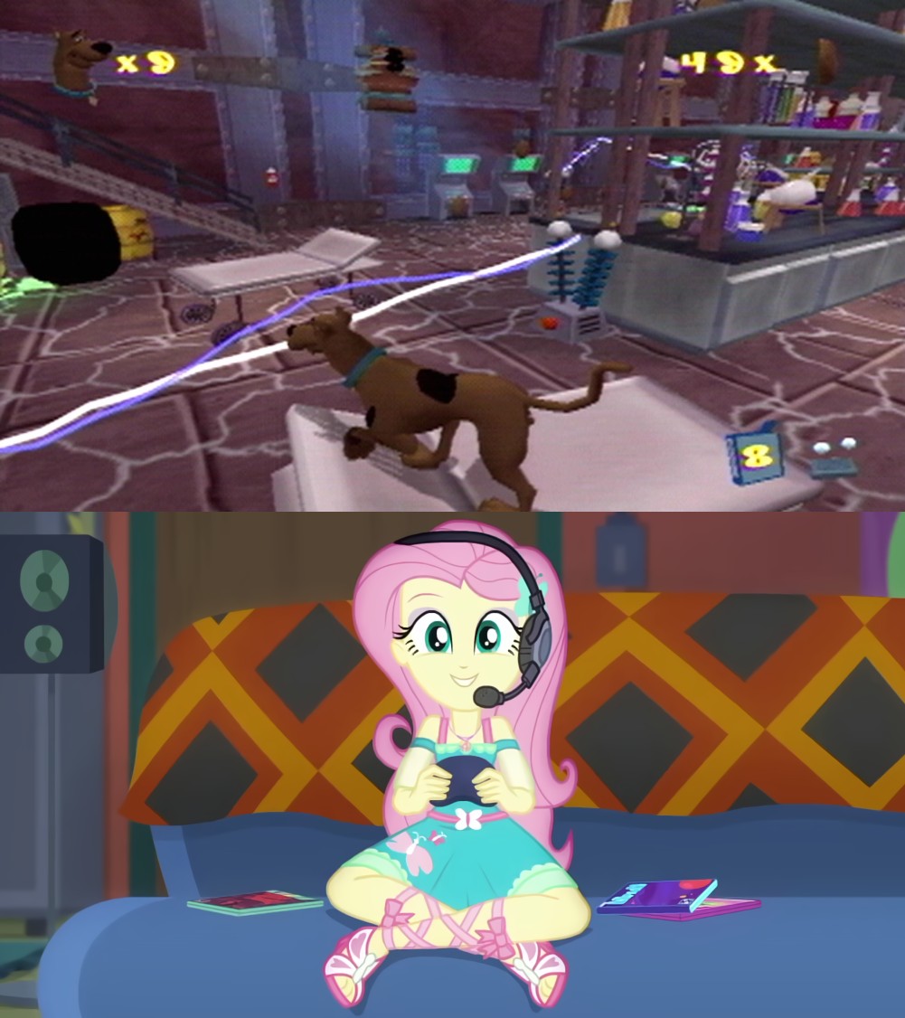 Fluttershy is Playing SDNO1F