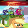 Applejack Scolds at TTG Gang