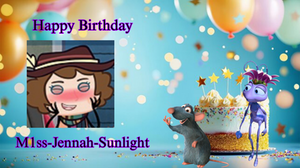Happy Birthday, M1ss-Jennah-Sunlight