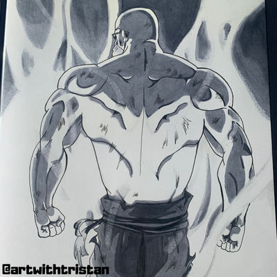 Master Roshi Outlines Master Roshi by ArtWithTristan on DeviantArt