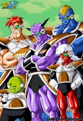 The ginyu force - Coloured
