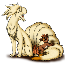 Vulpix and evo