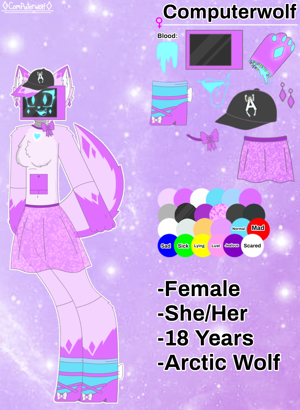 Computer Wolf Deviantart Computerwolf 2022 Design Ref Sheet by KQRainbowArtist53 on DeviantArt