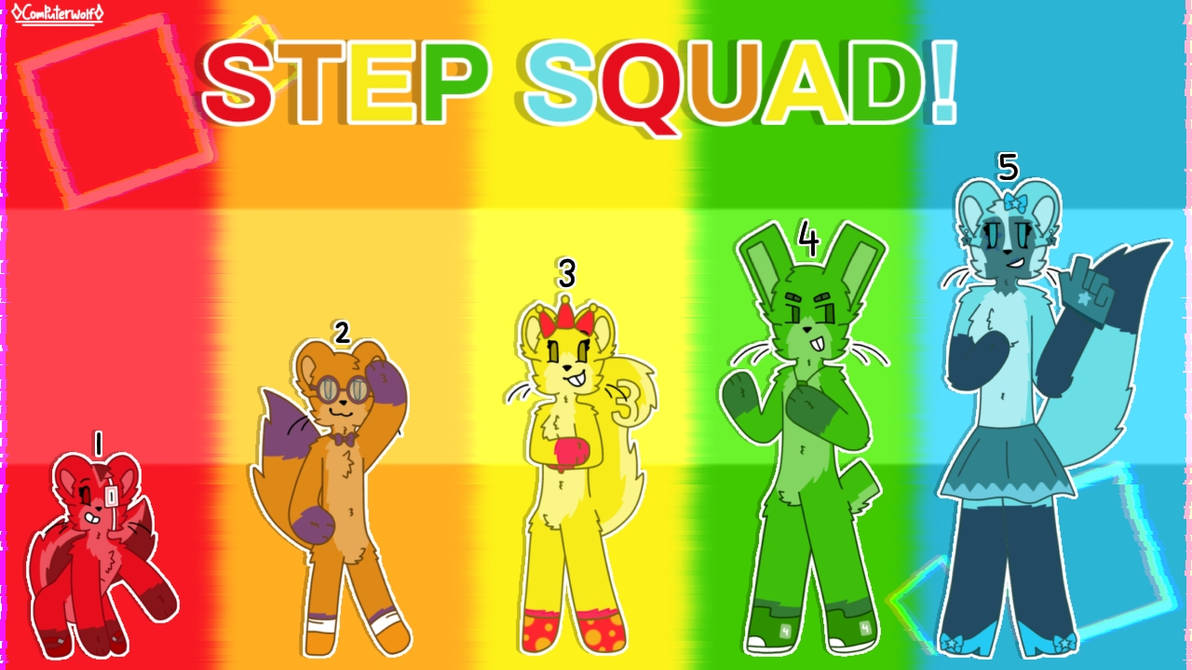 The Super Special Secret Step Squad is Here! by KQRainbowArtist53 on ...