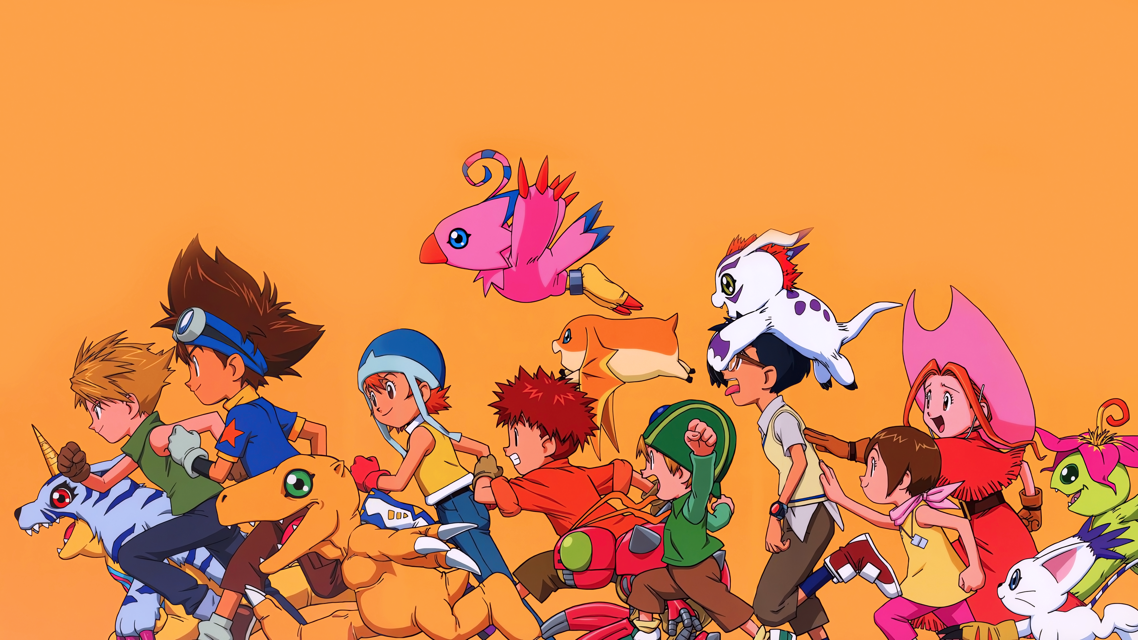 Digimon Adventure / Wallpaper 4k by