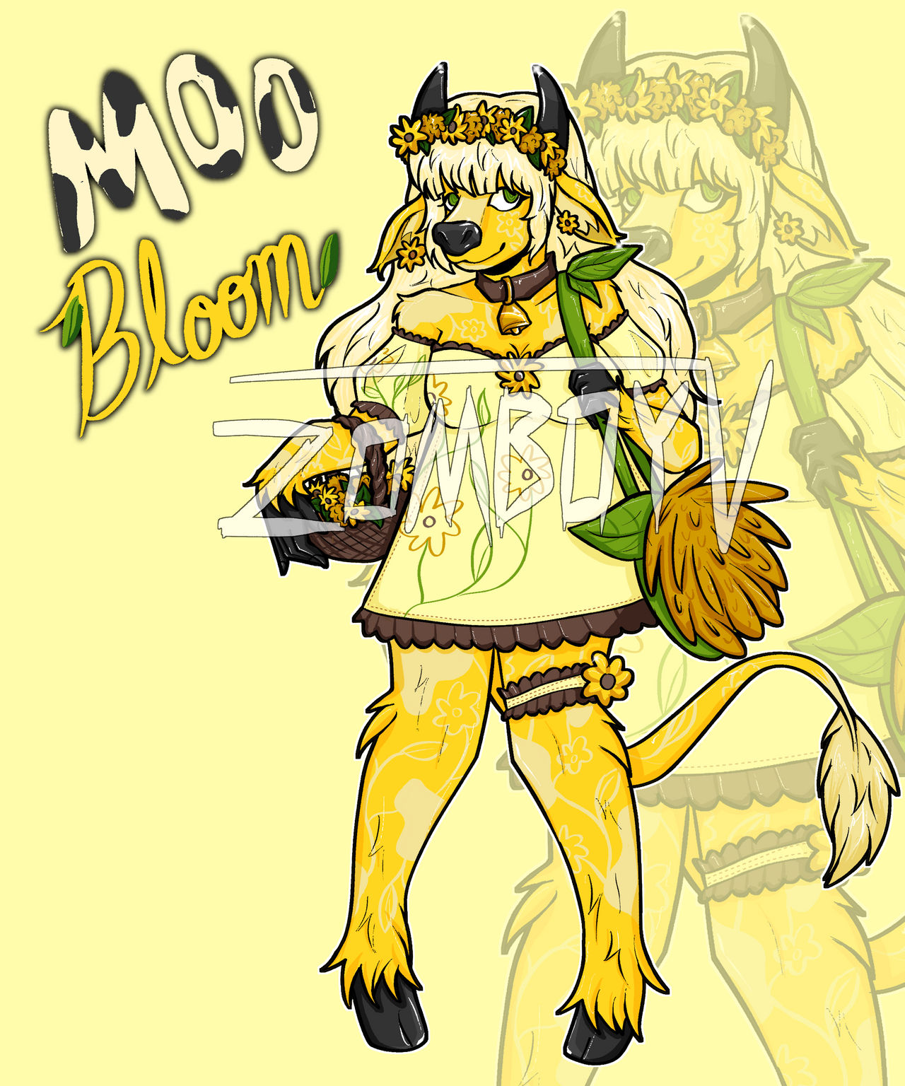 Moobloom Color MooBloom Adoptable by zomboyV on DeviantArt