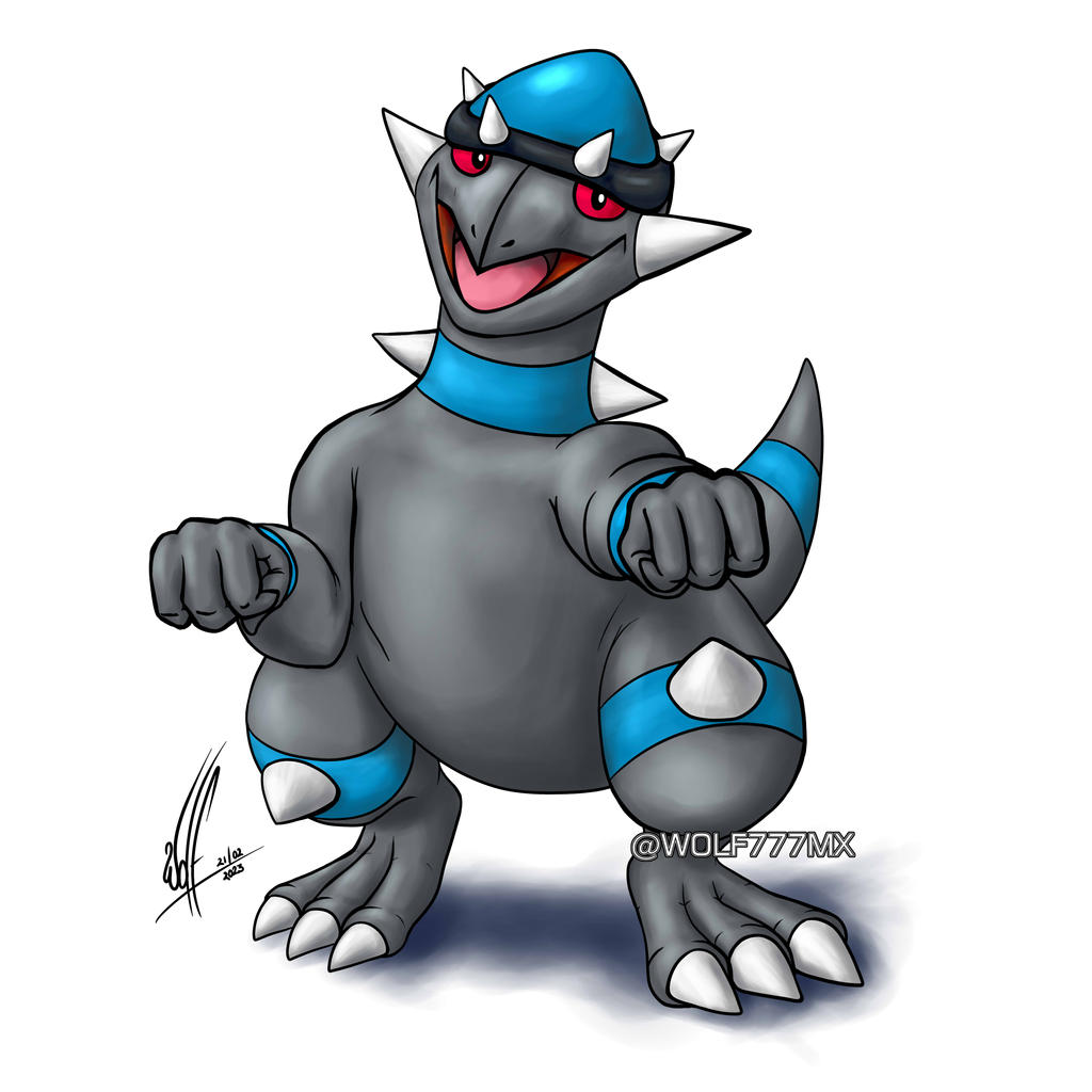 Variant Rampardos PKMN - GEN 5 - Rampardos by WOLF777MX on DeviantArt