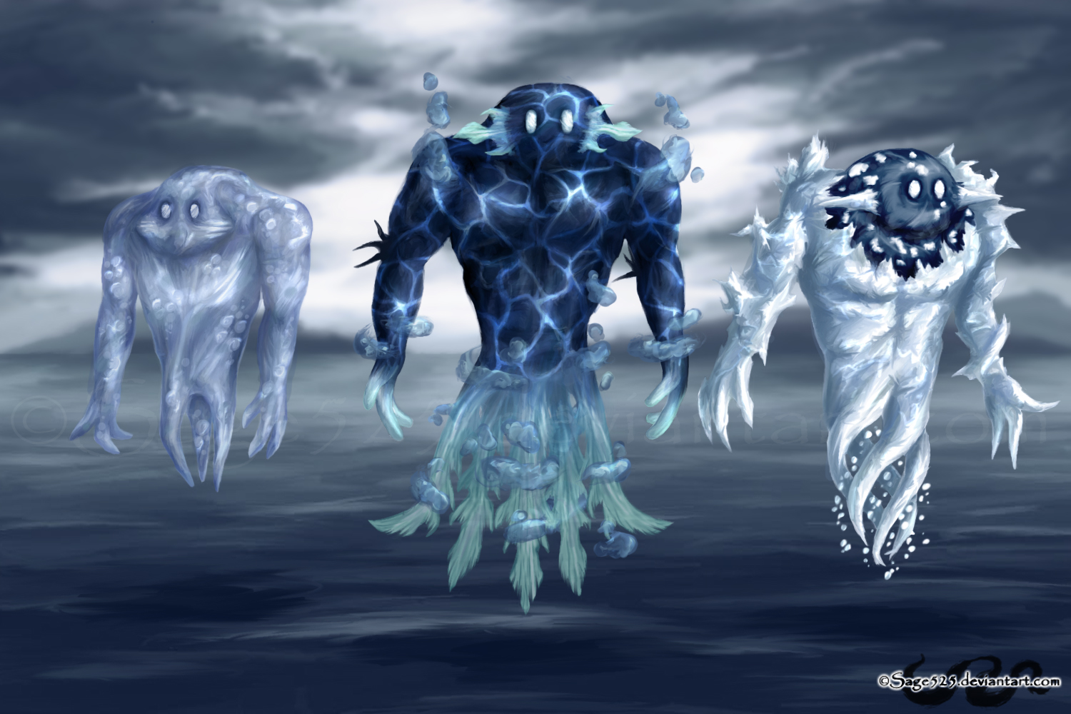 Deviantart Water Element Elementals - Water by sage525 on DeviantArt