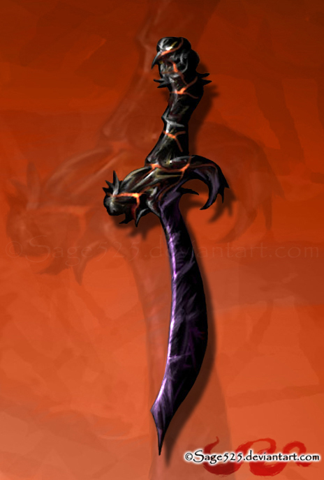 Obsidian Dragon Blade - AQW