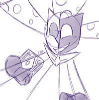 Small Dimentio doodle