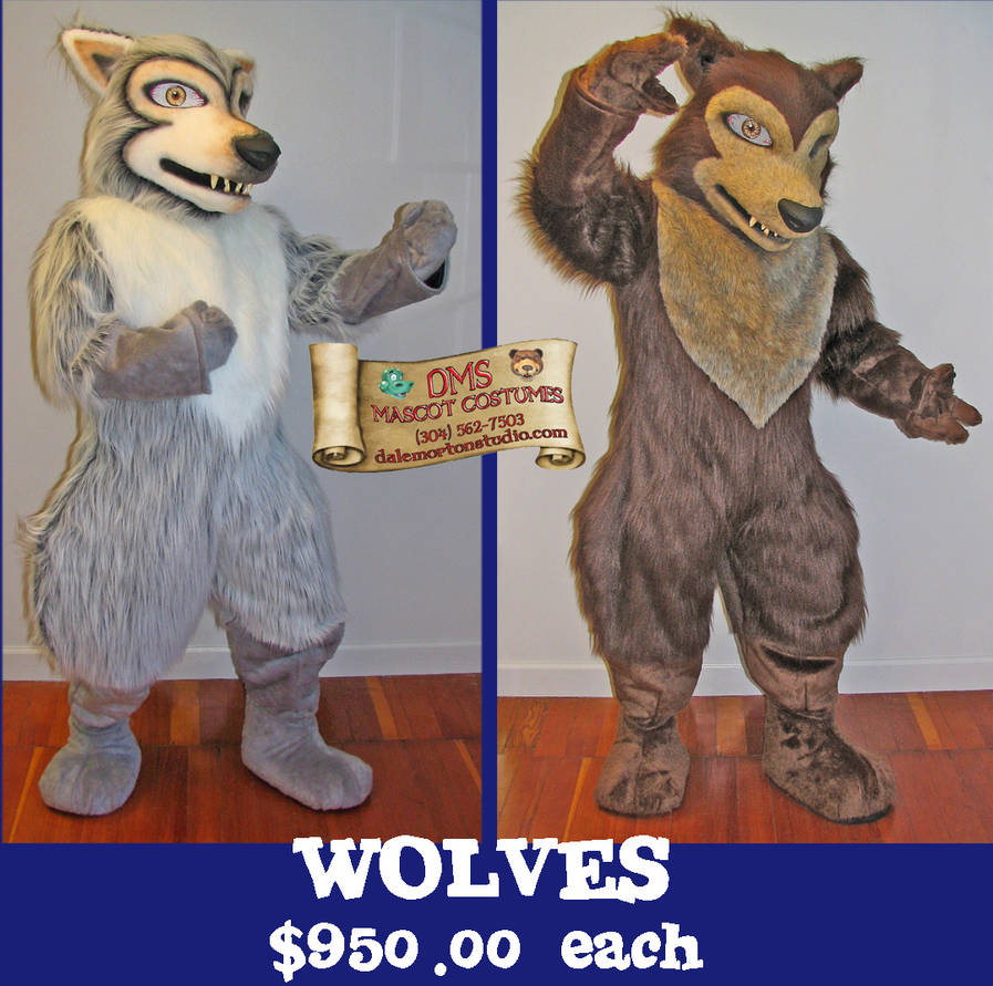 Wolf Mascots by Vermithrax1 on DeviantArt