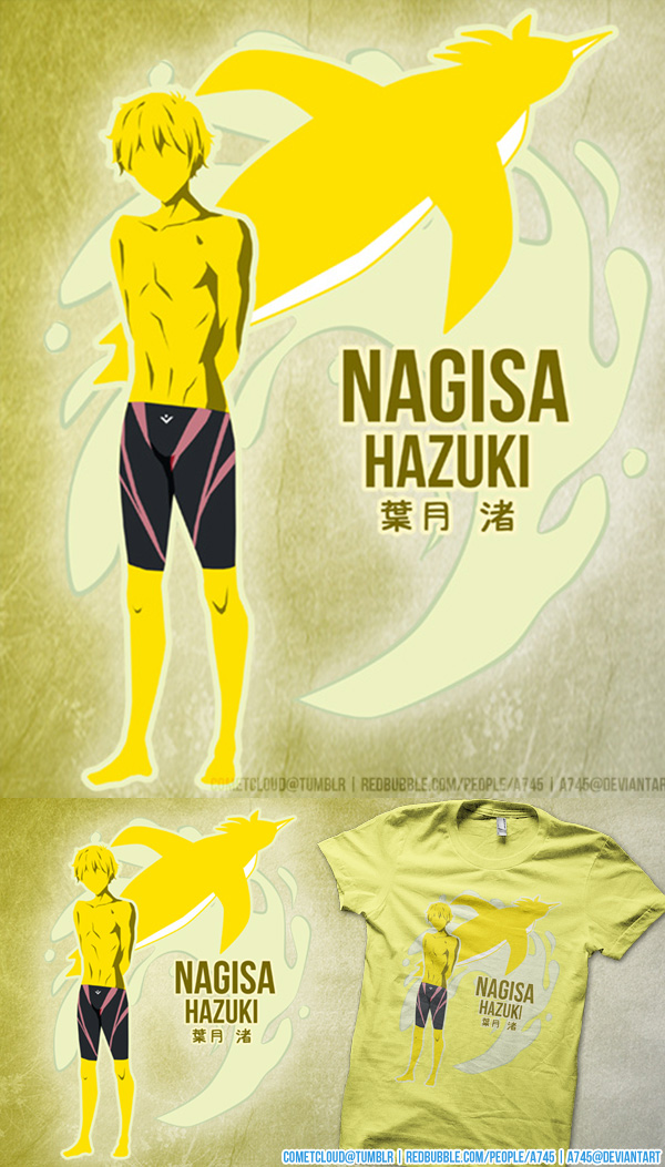 Free! Nagisa Shirt Design