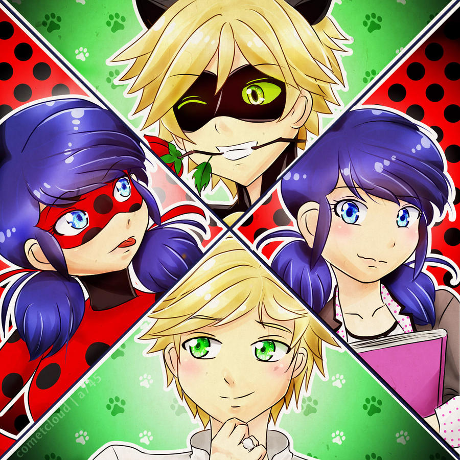 Ladybug Love Square