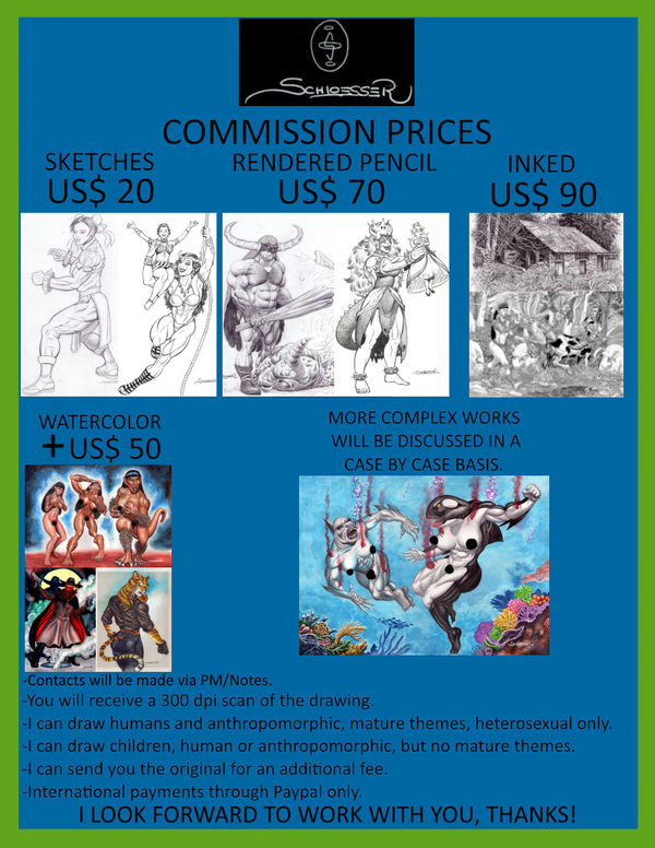 Commission Prices by eduardoschloesser