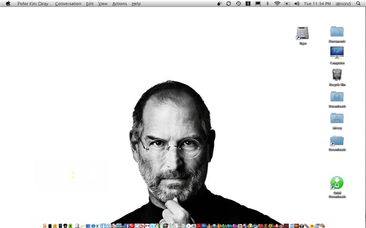 STEVE JOBS MAC OS X ON XP