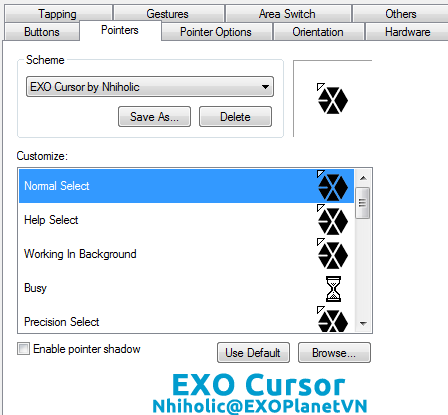 EXO Cursor