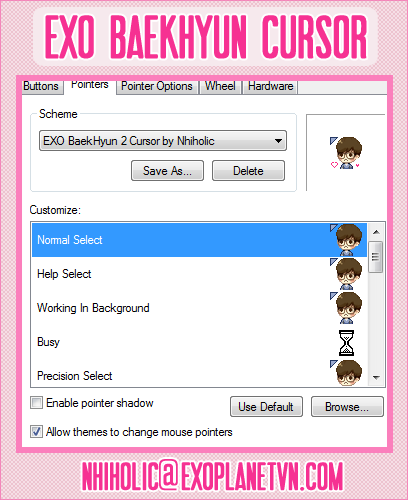 EXO Baekhyun Cursor (2)