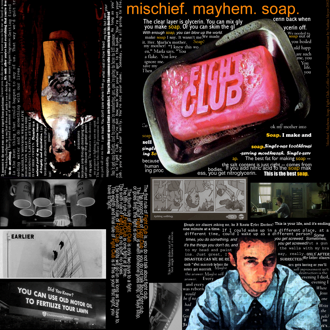 Fight Club Collage