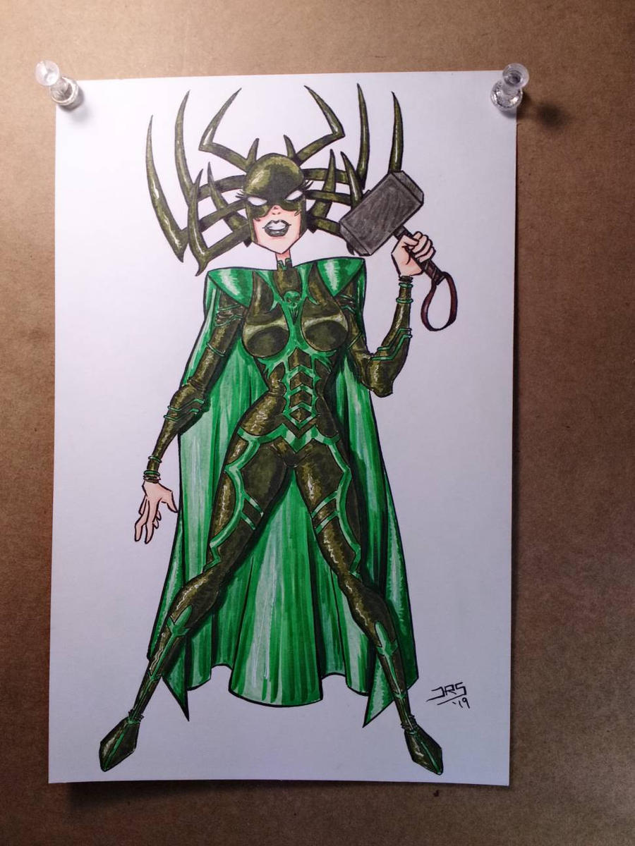 Hela by JRS-ART on DeviantArt
