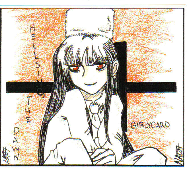 HELLSING+THE DAWN-GIRLYCARD+ by sARaLy560 on DeviantArt