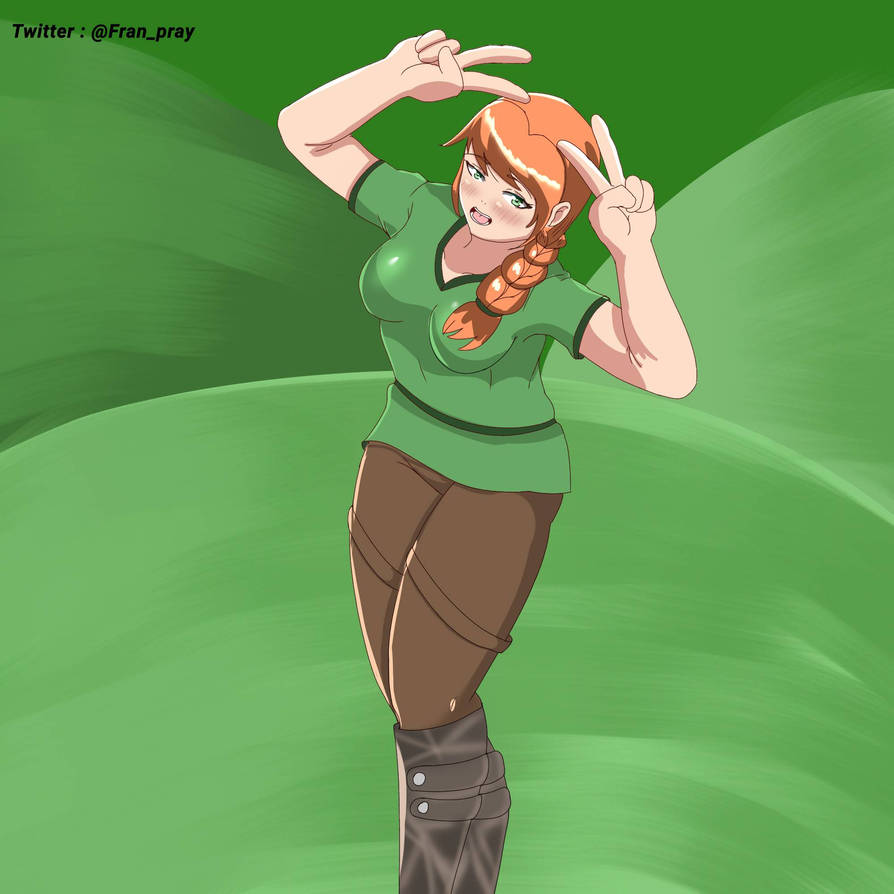 Alex minecraft :3 by FRANKLINDEV on DeviantArt