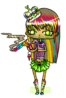 Rainbow Chibi Gun