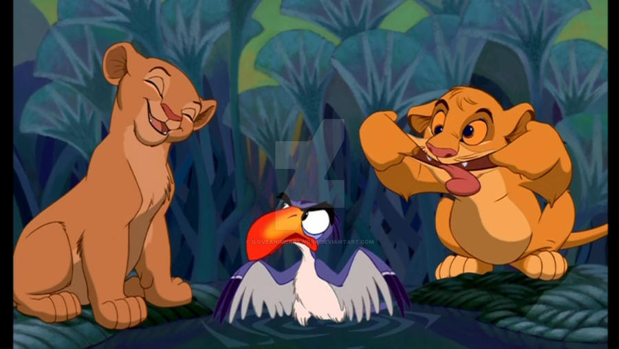 Simba being Funny by iloveanimeartwork on DeviantArt