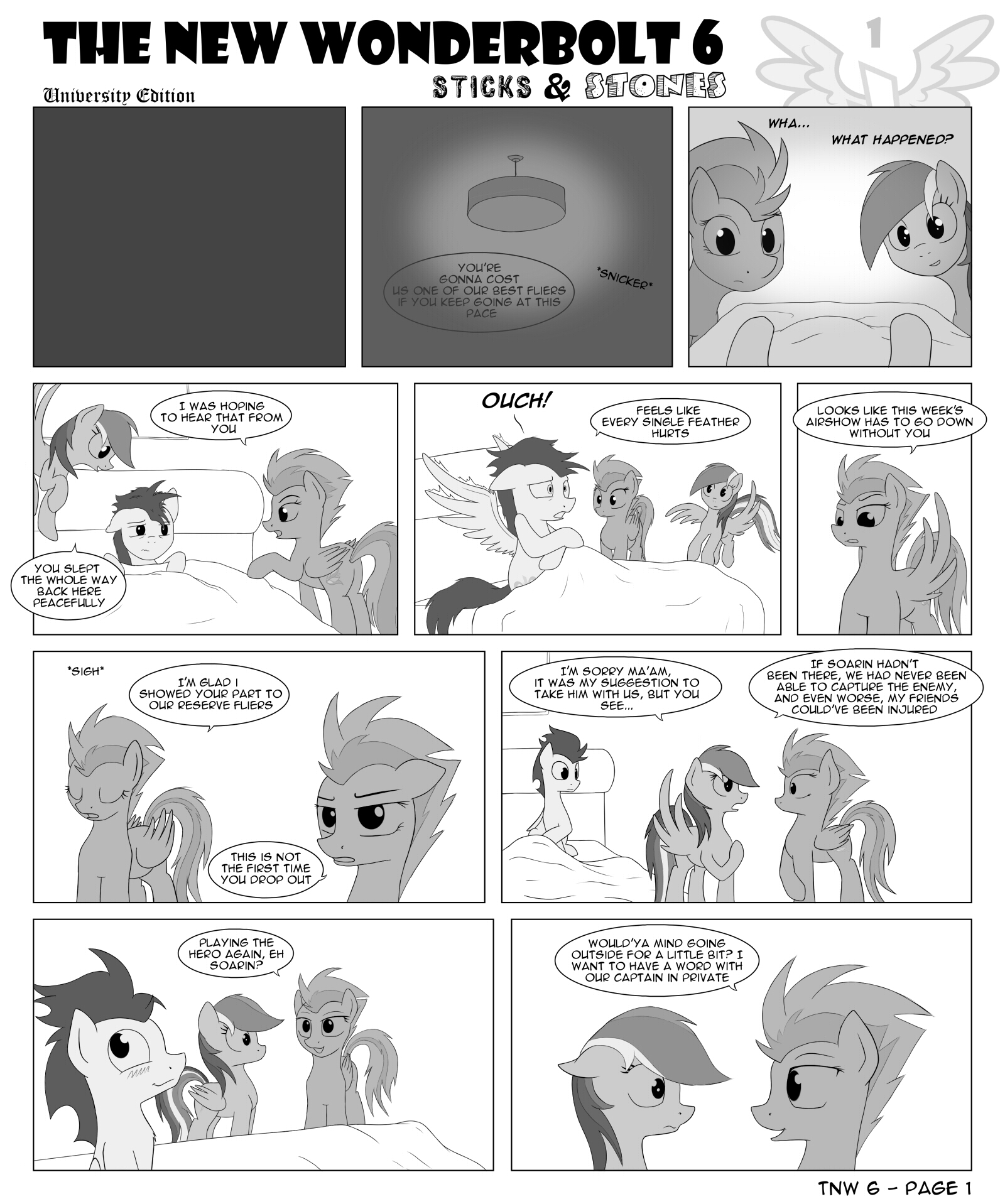 The New Wonderbolt 6 - Sticks and Stones (Page 1)