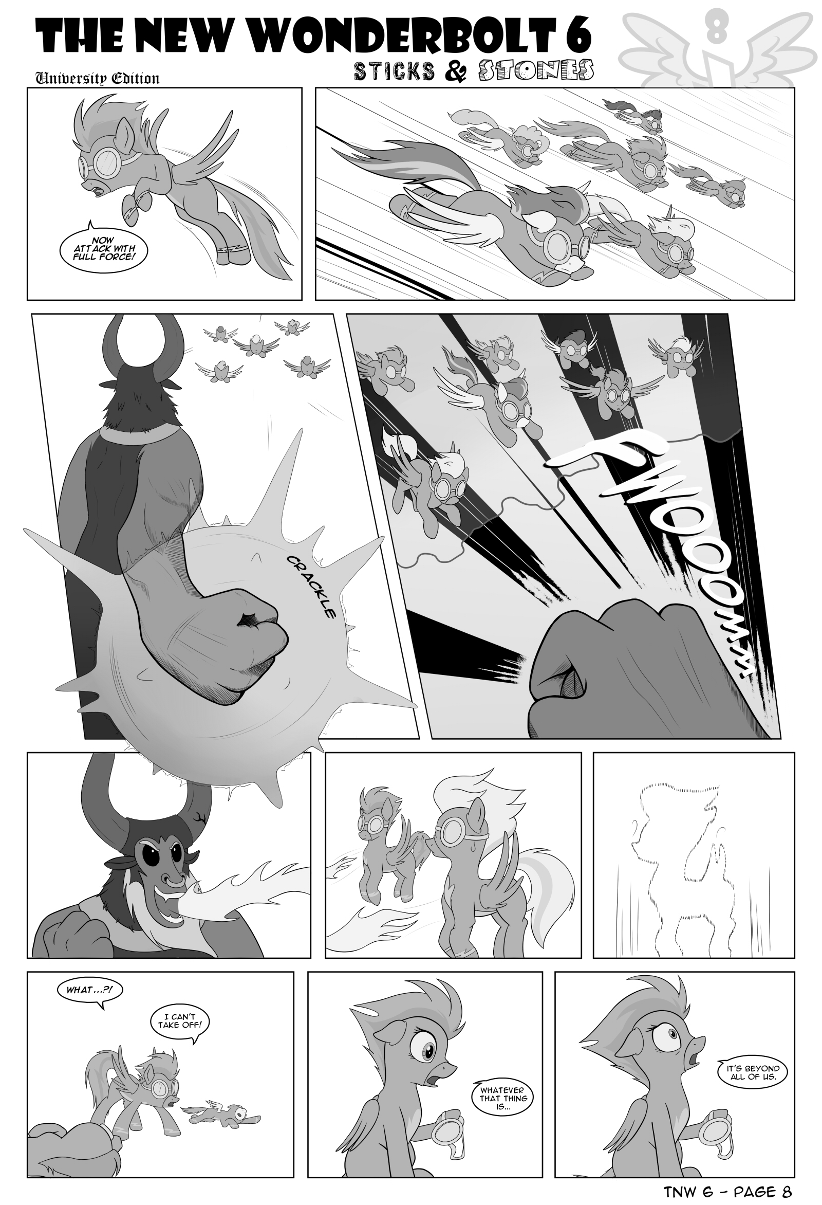 The New Wonderbolt 6 - Sticks and Stones (Page 8)