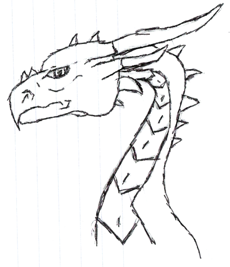 Dragon Head Side View By Ranuu On Deviantart