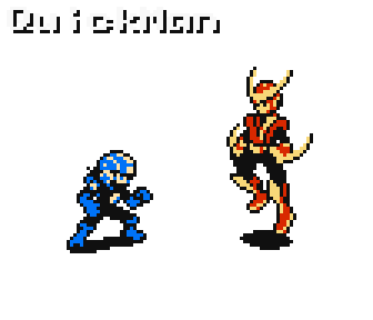 MMBN2 - QuickMan by OmegaZeroR on DeviantArt