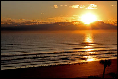 Sunrise over Daytona Beach