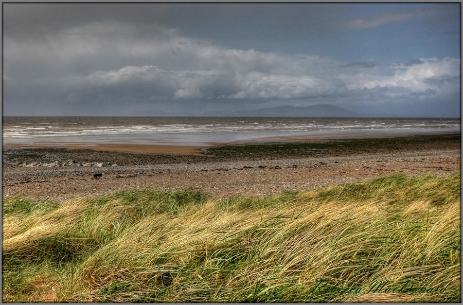 Rainy Cumbrian Coast